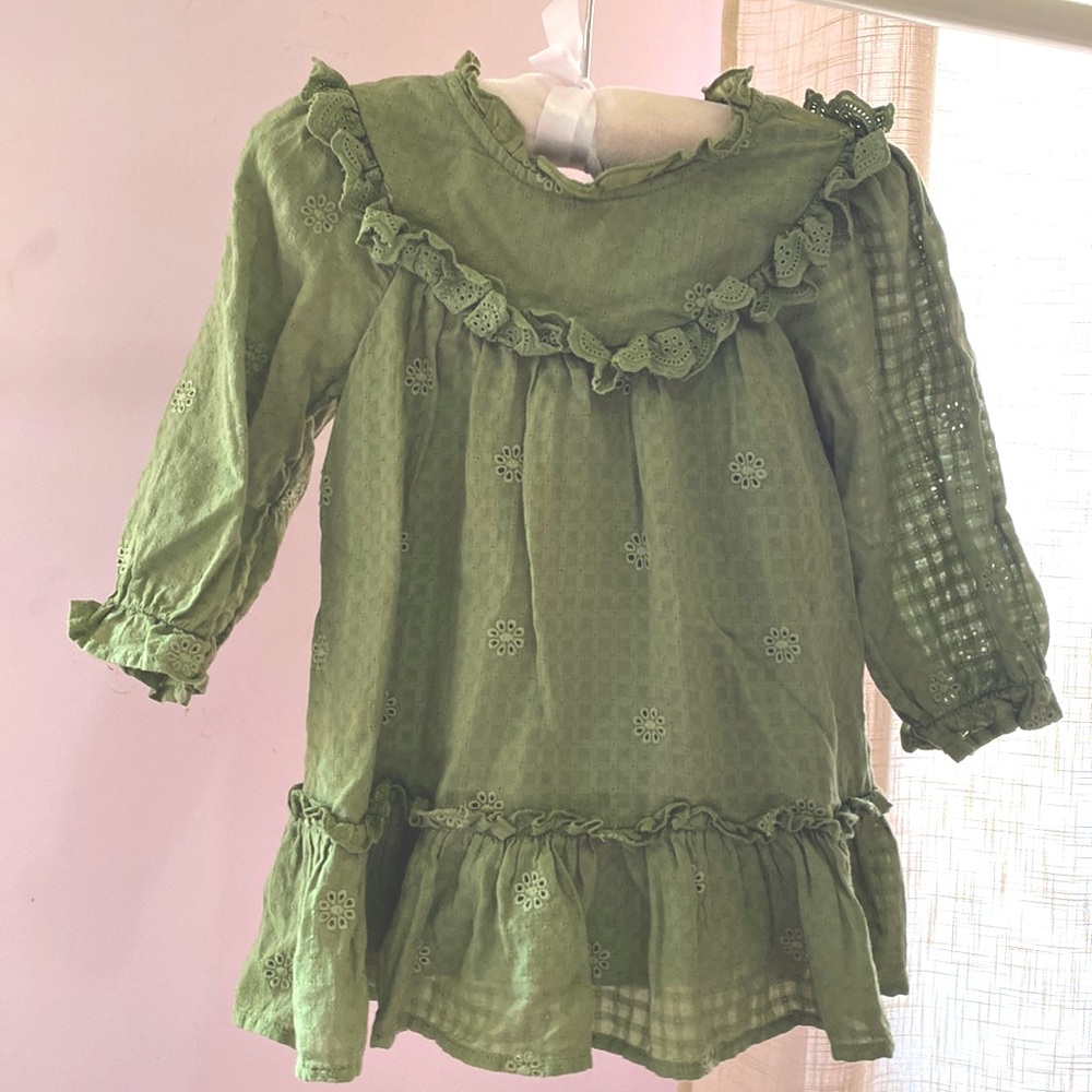 Three girl dresses for special occasions or everyday.